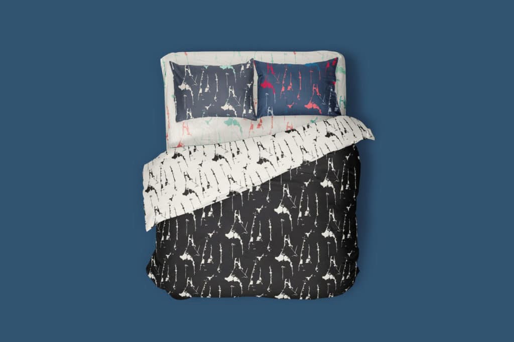 digital print single bed linen