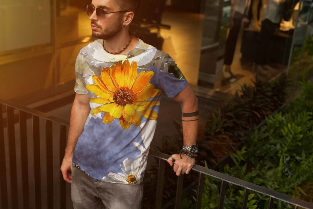 Digital Printing on Mens Wear